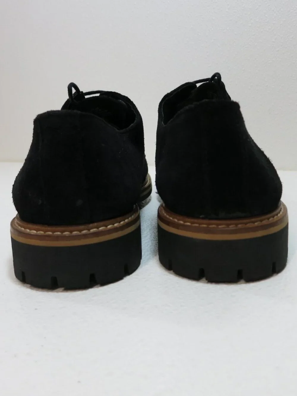 H&M Suede Leather Casual Dress Comfort Oxfords Shoes Men's Footwear Sz 11.5